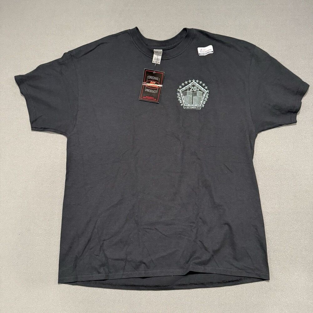 We Still Remember 9-11 2001 20th Anniversary WTC NYC Pentagon T Shirt Black XL